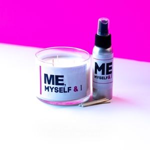 Me Myself & I Candle - Candle & Space Spray Set